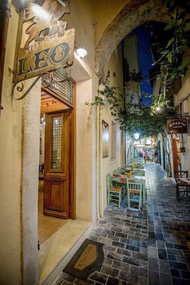 Leo Hotel Rethymno Exterior foto